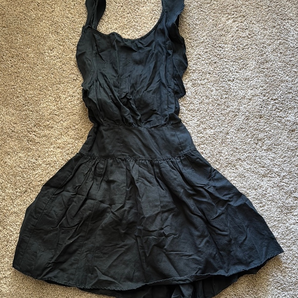 Free People Black Sleeveless Dress